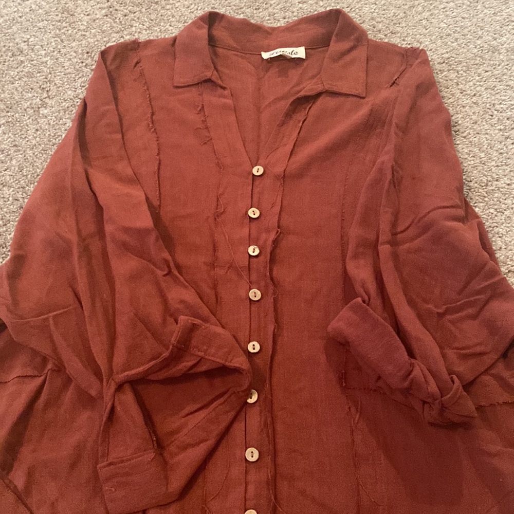 Rust colored tunic - Picture 2 of 2
